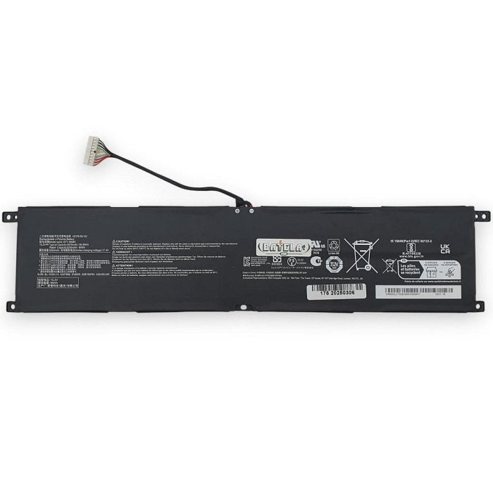 Genuine MSI BTY-M6M4 15.2V 6578mAh battery for Raider, Titan and Vector 18 HX